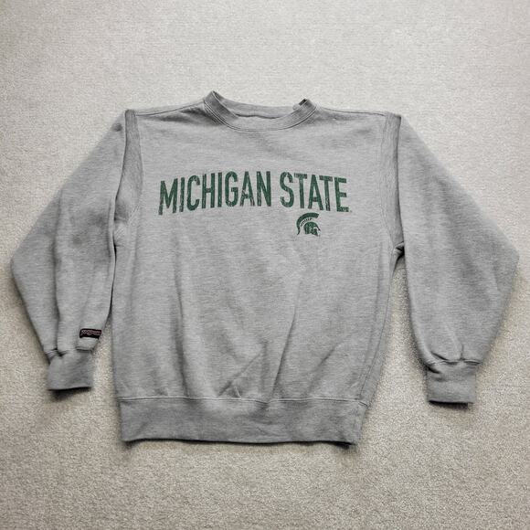 Jansport Other - Jansport Michigan State Spartans Crewneck Sweatshirt Gray Small Oversized